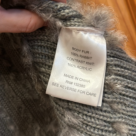 Fur Knit Vest- Love Token - Picture 4 of 5